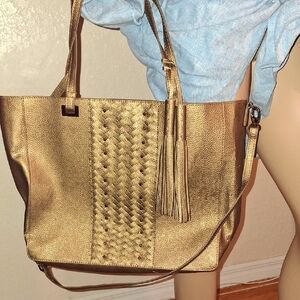 Elegant Gold Tote Bag